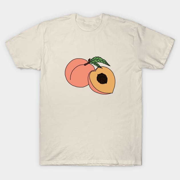 Peach T-Shirt by Eclipse in Flames